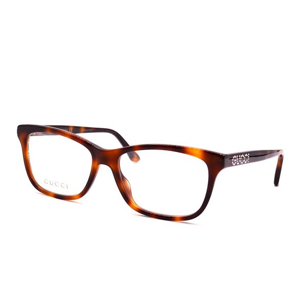 NEW GUCCI GG0731O 002 HAVANA AUTHENTIC EYEGLASSES FRAME - Picture 2 of 12